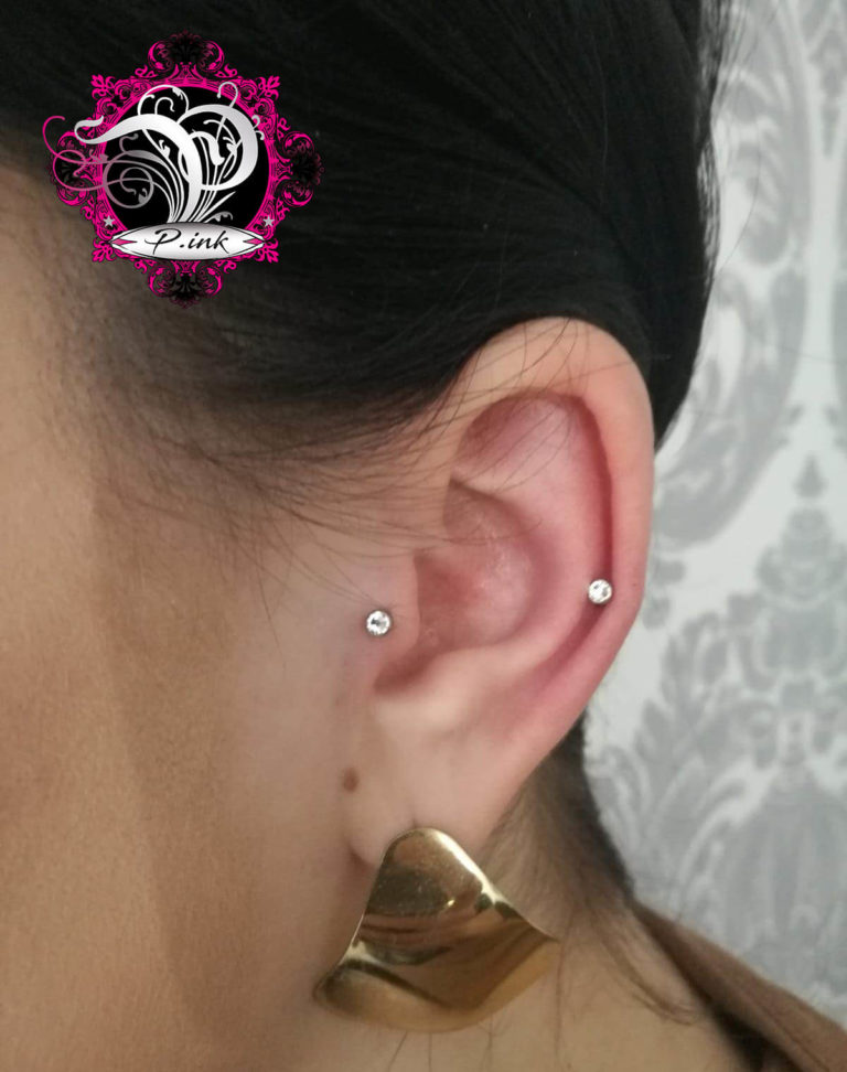 Tragus-, Conch- und Helix-Piercing – P.ink Neustadt bei Coburg