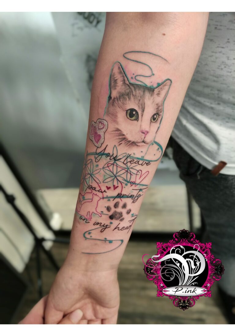 Katze Freestyle Tattoo – P.ink Neustadt bei Coburg