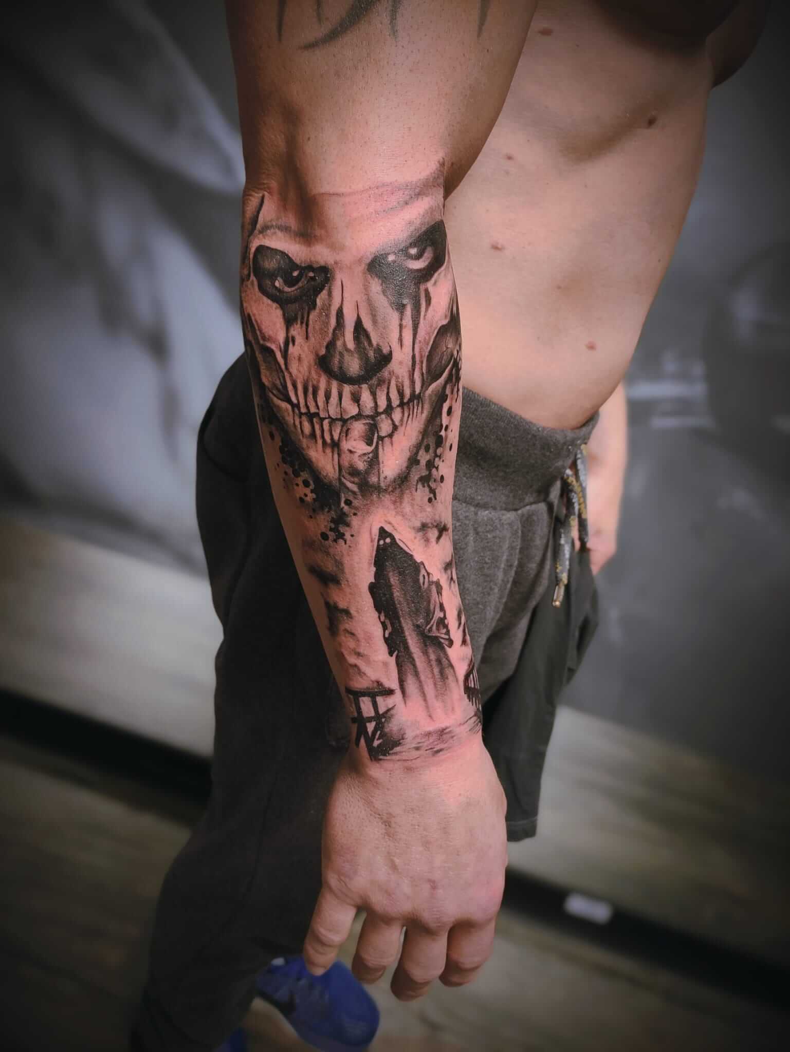 Skull Death Tattoo