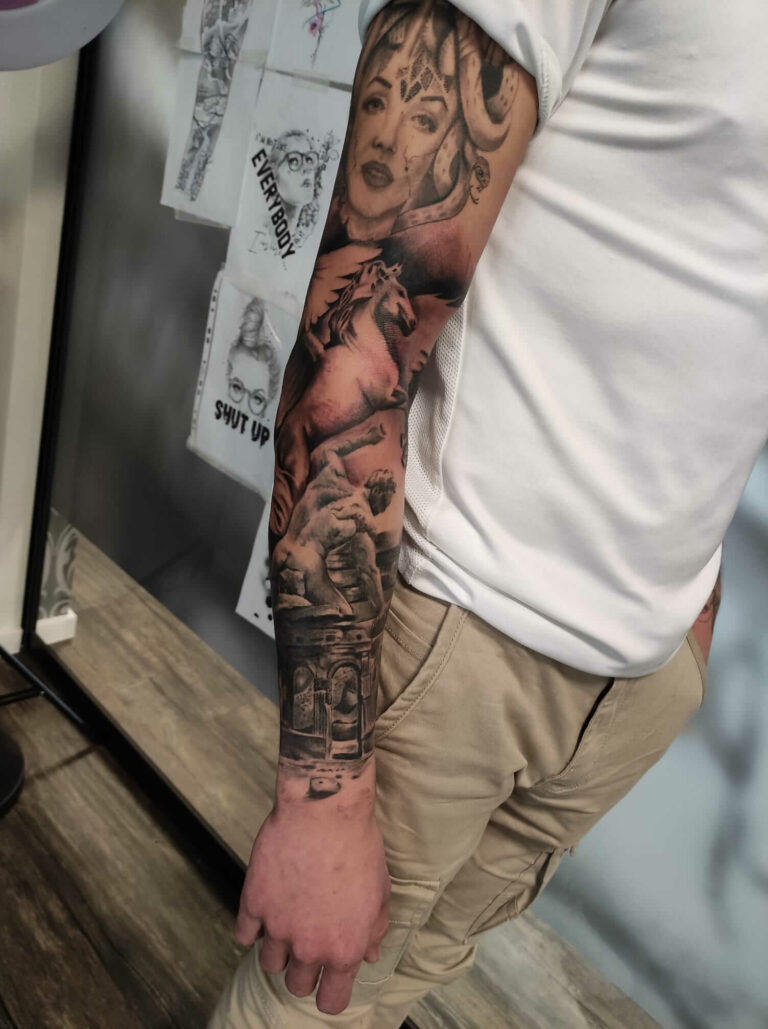 Medusa Pegasus Tattoo – P.ink Neustadt bei Coburg