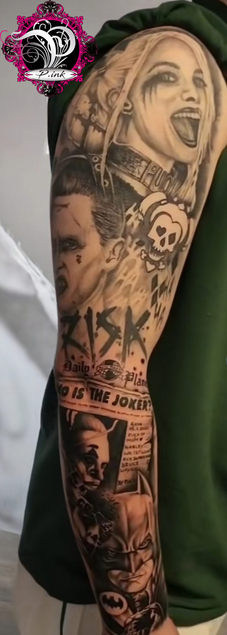 Batman Joker Harley Quinn Tattoo – P.ink Neustadt bei Coburg