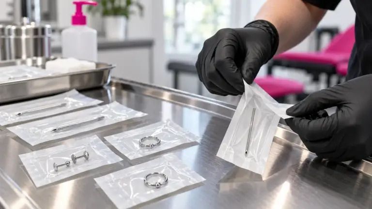 Piercing mit Nadel statt Pistole: Warum das wichtig ist